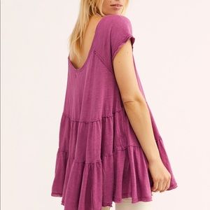 Free People sunshine in the rain top